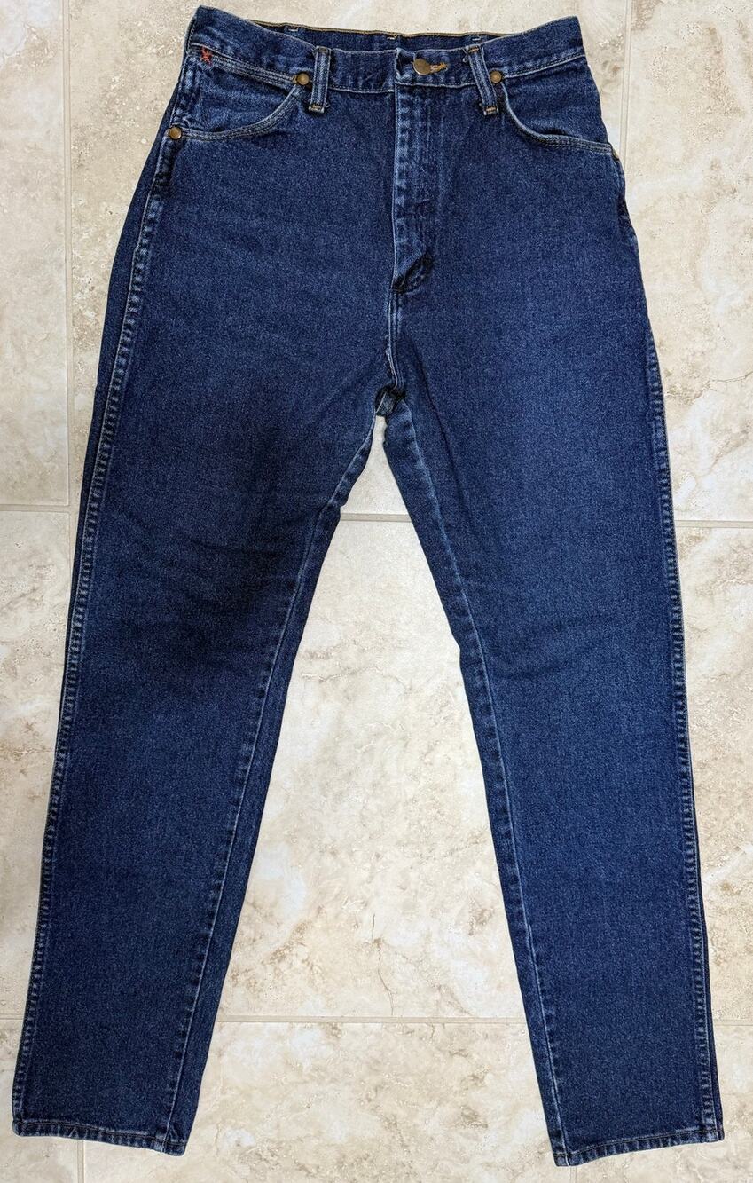 Wrangler vintage USA Women's Blues Relaxed Fit jeans straight-leg style 11x34